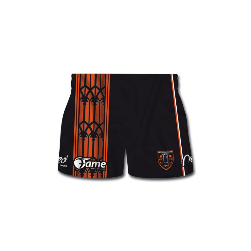 Short de match 2025-2026 stade de reims face