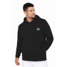 Sweat capuche homme entete alberes XIII noir