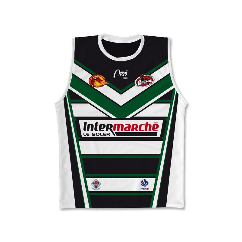 Débardeur Beach 2019-2020 Académie des Geckos Catalans face