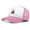 Casquette trucker aurora pink face