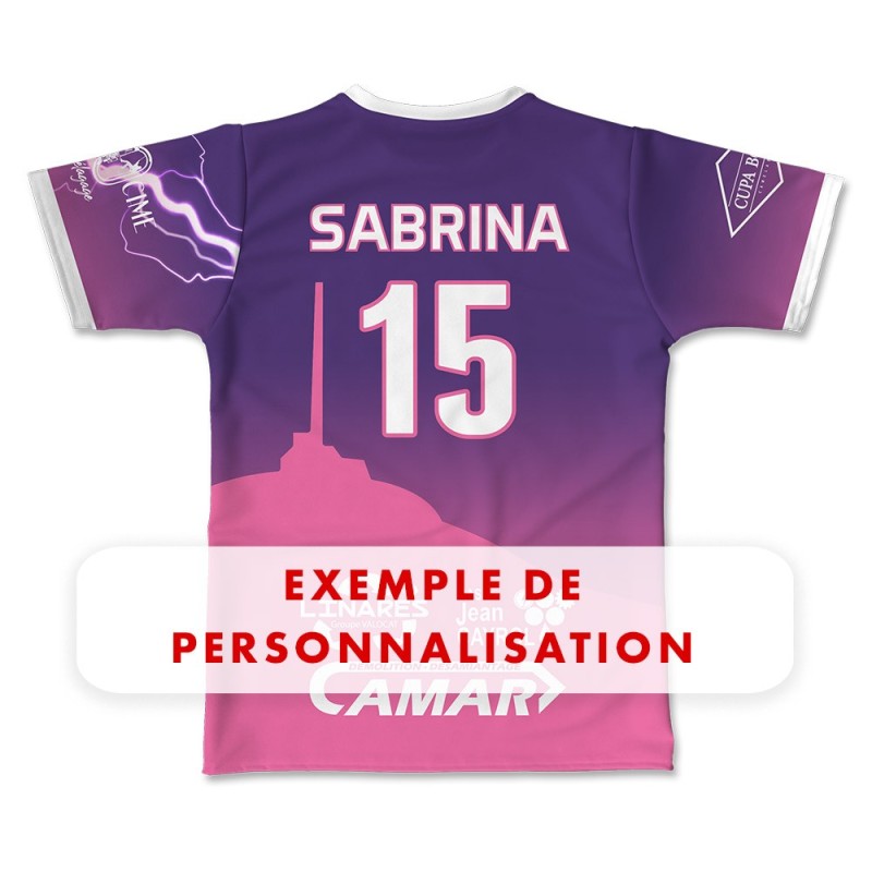 Maillot réplica 2025-2026 forca xv prenom