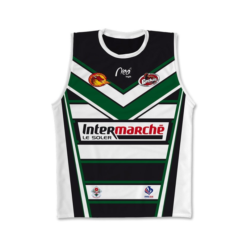 Débardeur Beach 2019-2020 Académie des Geckos Catalans face