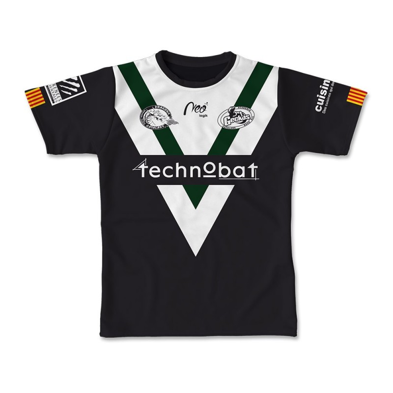 Maillot de match 2022-2023 Académie des Geckos Catalans face