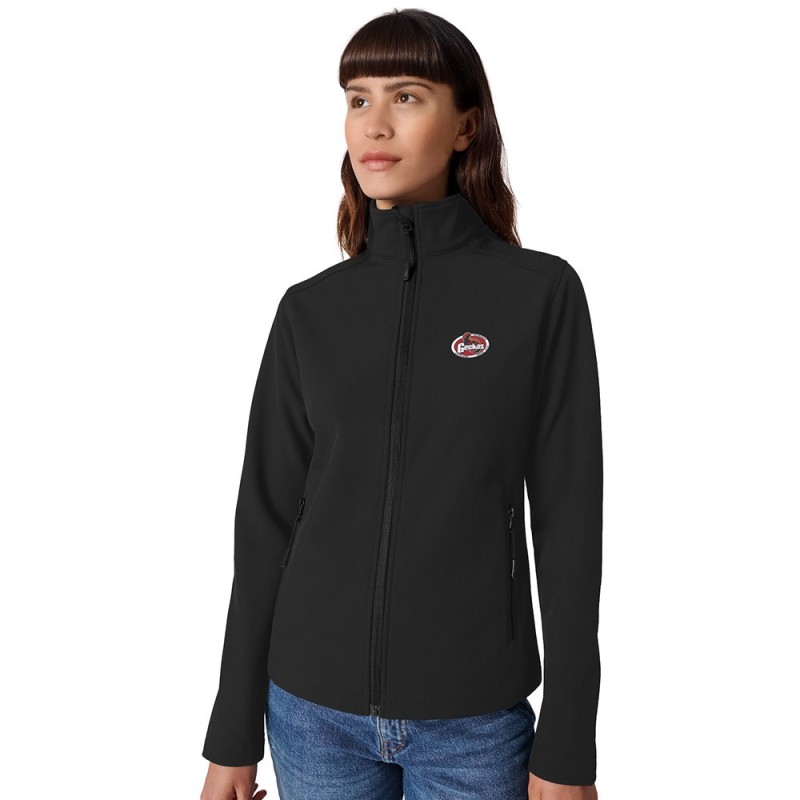 Softshell femme Académie des Geckos Catalans face