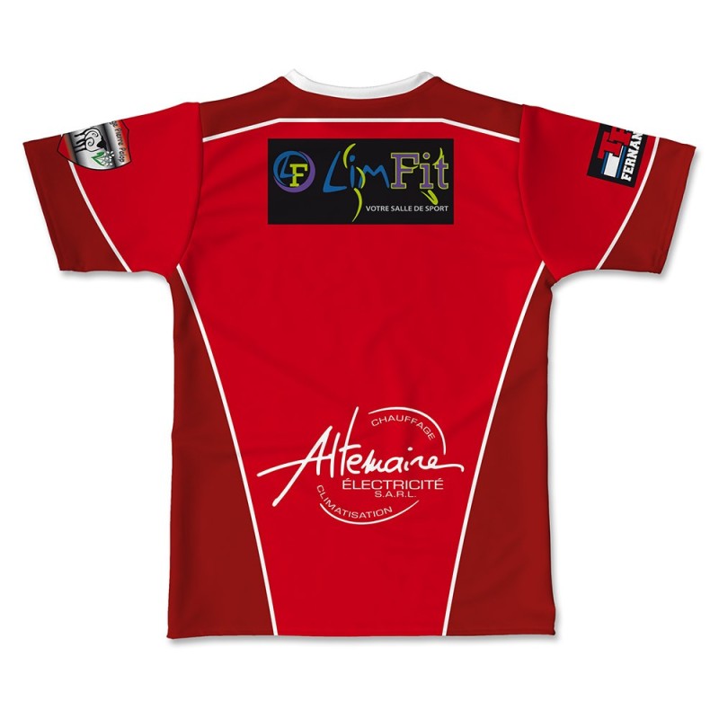 Maillot de match 2017-2018 AS Pomas XIII dos