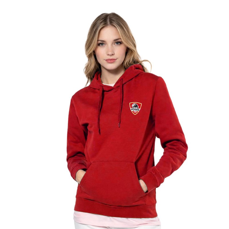 Sweat capuche femme AS Pomas XIII