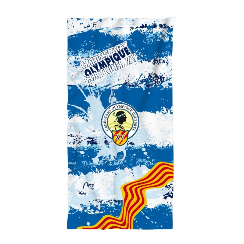 Serviette de plage Association des Joueurs du COC XV recto