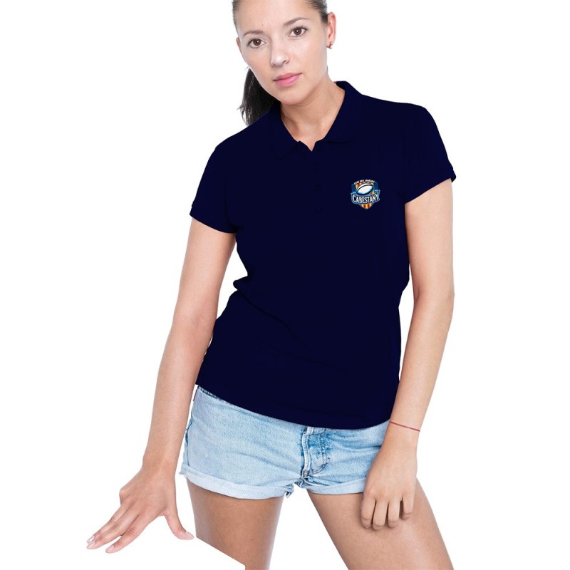 Polo femme Association des Joueurs du COC XV marine