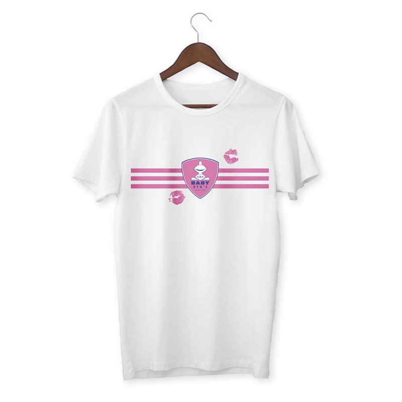 Tshirt homme sur cintre blanc baby nyns Babyzou