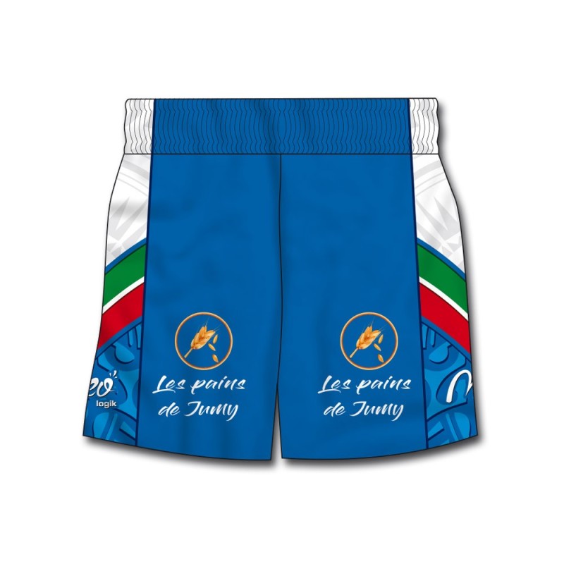 Short de match Barcarès XIII EDR U15 2019-2020 dos