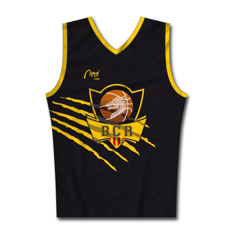 Débardeur basket homme loisir Basket Club Rivesaltes 2018-2019 face