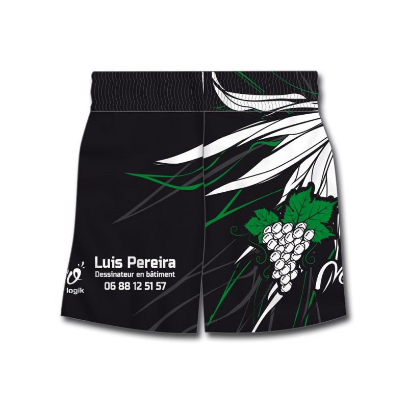 Short de match  BROC Boutenac 2019-2020 dos