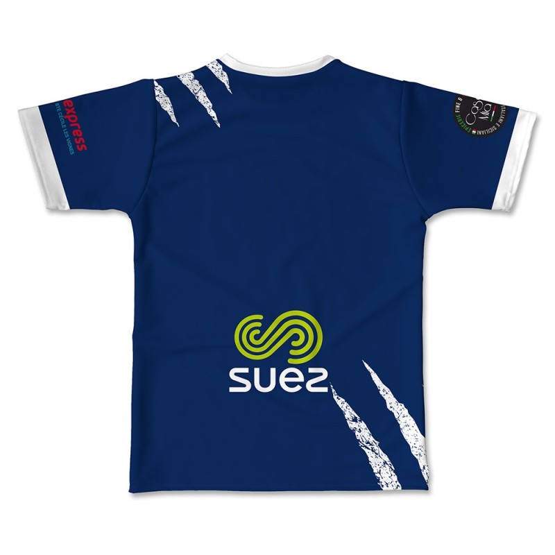 Maillot replica Carl Entraigues XIII 2023-2024 dos