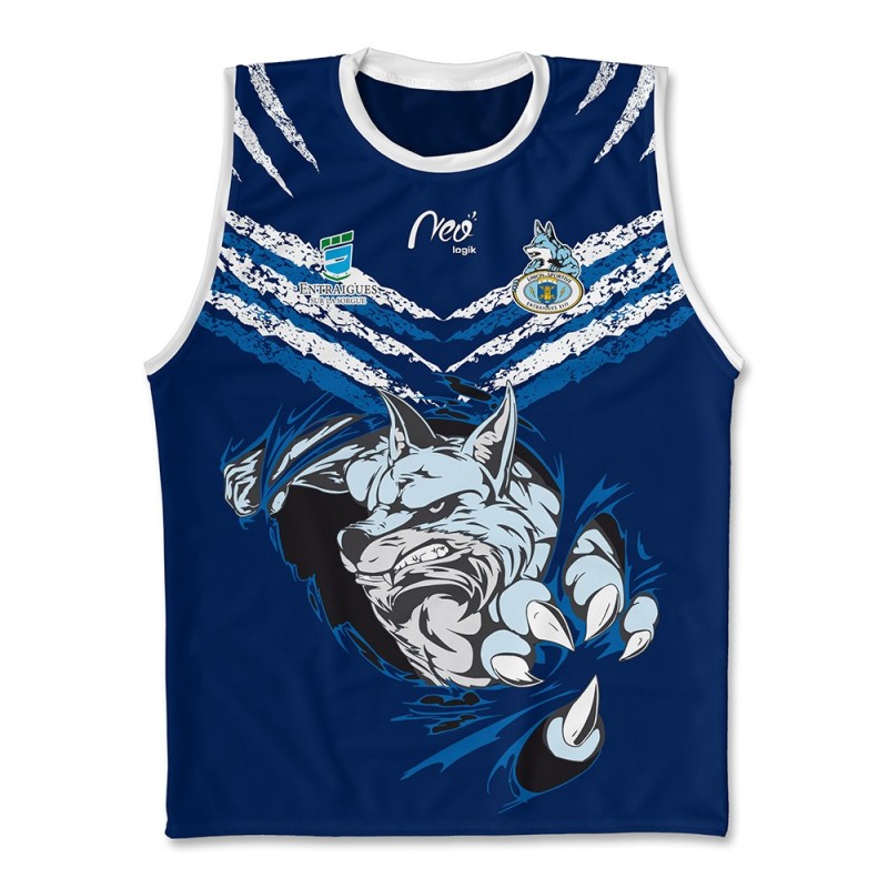 Maillot Effective Carl Entraigues XIII 2023-2024 face