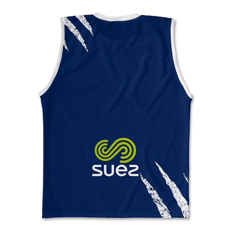 Maillot Effective Carl Entraigues XIII 2023-2024 dos