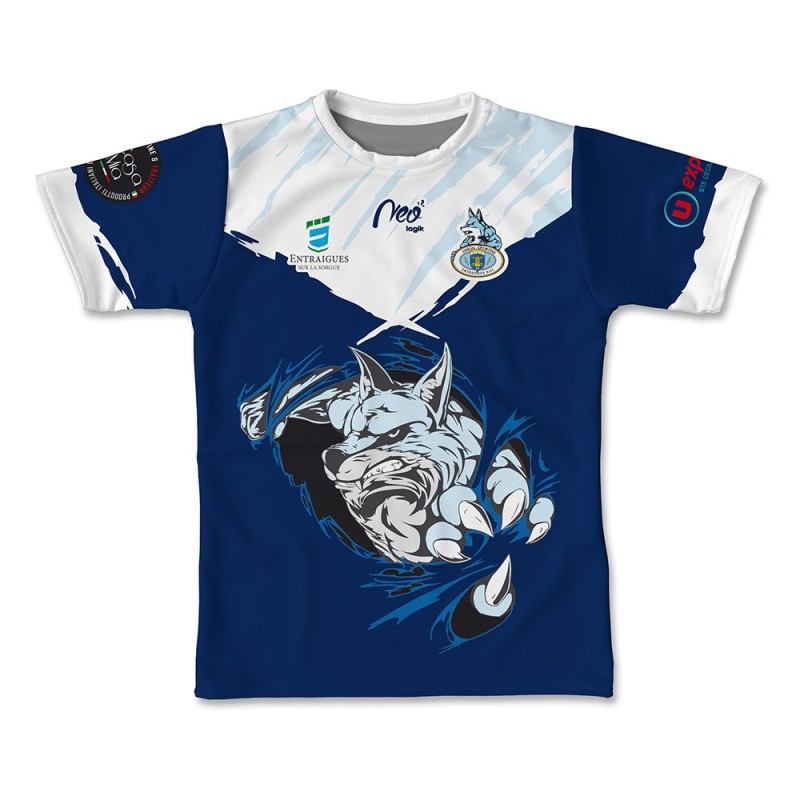 Maillot réplica 2024-2025 Carl Entraigues XIII face