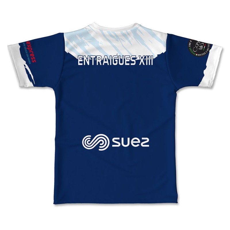 Maillot réplica 2024-2025 Carl Entraigues XIII dos