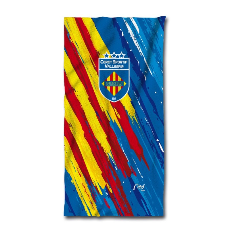 Serviette de plage du Céret Sportif XV