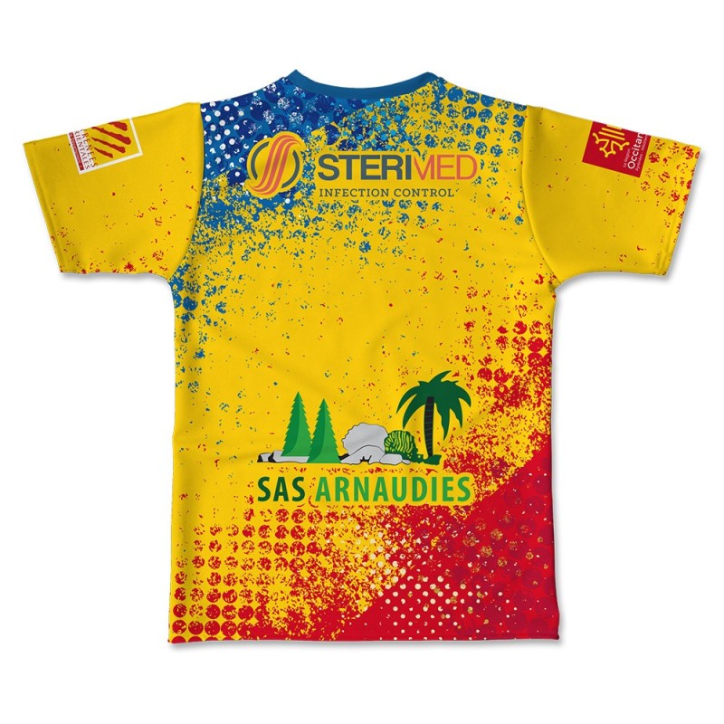 Maillot de match Séniors 2021-2022 Céret Sportif XV dos