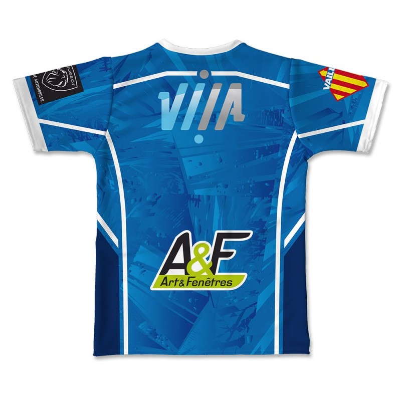 Maillot réplica 2024-2025 Céret Sportif XV exemple de personnalisation
