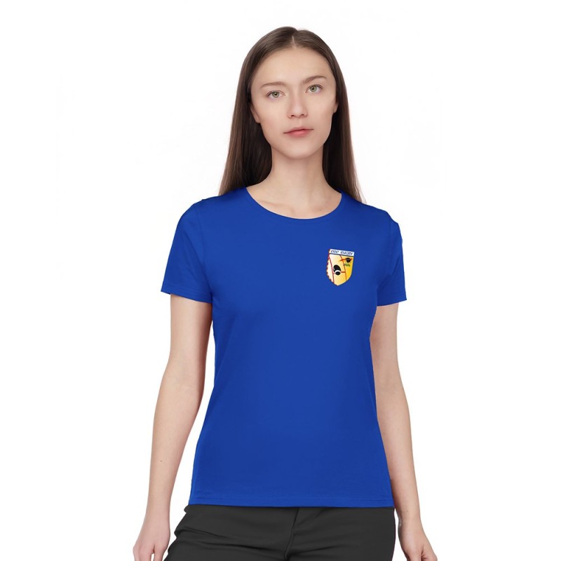 Tshirt femme COC Rugby bleu roi