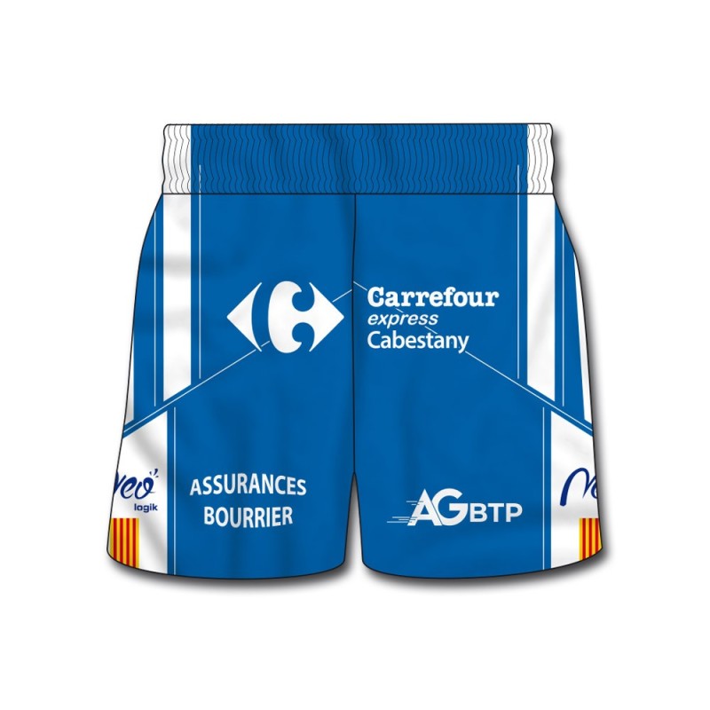 Short de match EDR COC Rugby 2022-2023 dos