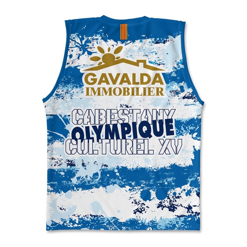 Débardeur Beach COC Rugby XV EDR 2023-2024 dos