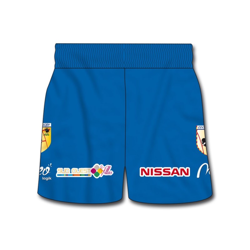 Short de match COC Rugby XV 2024-2025 face