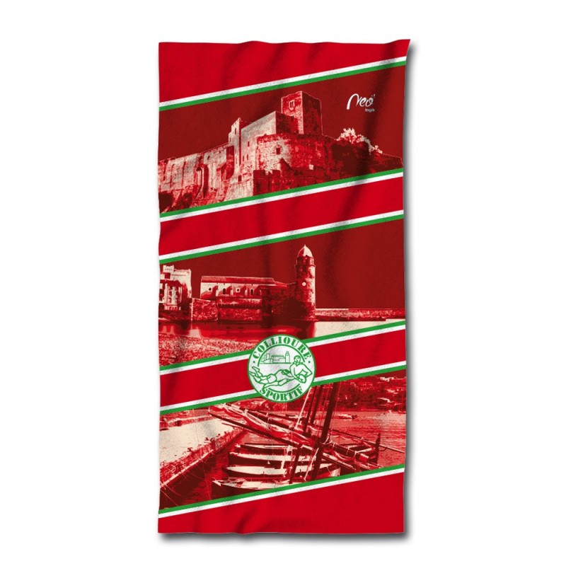 Serviette de plage du Collioure Sportif XV