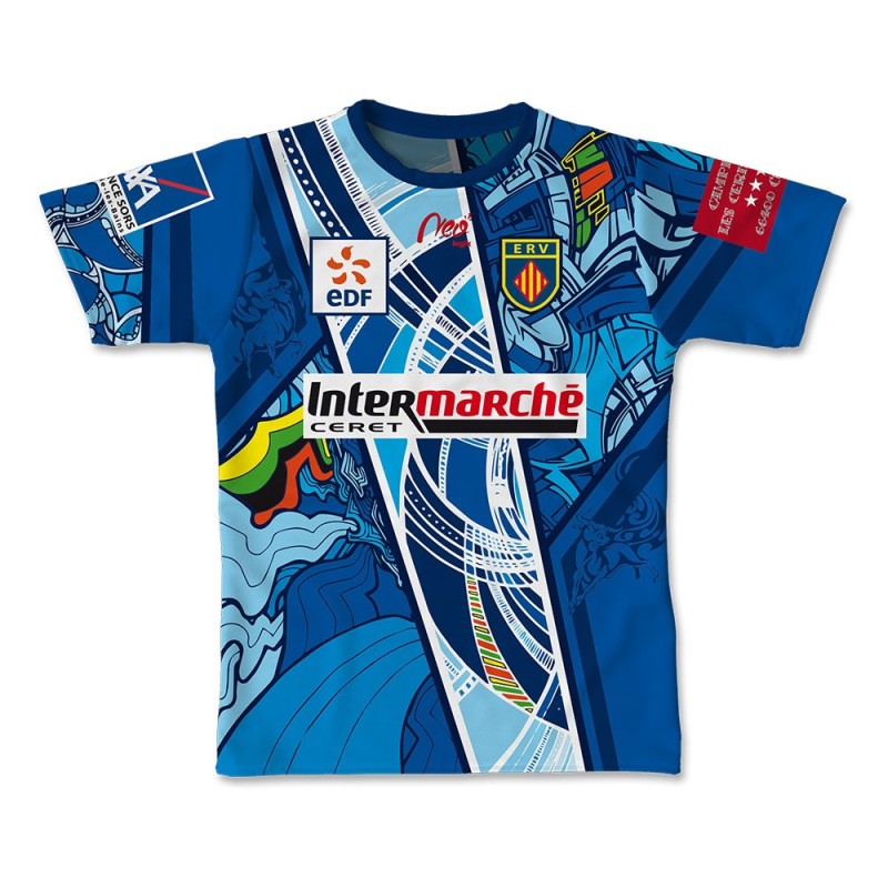 Maillot de match École de Rugby du Vallespir 2015-2016