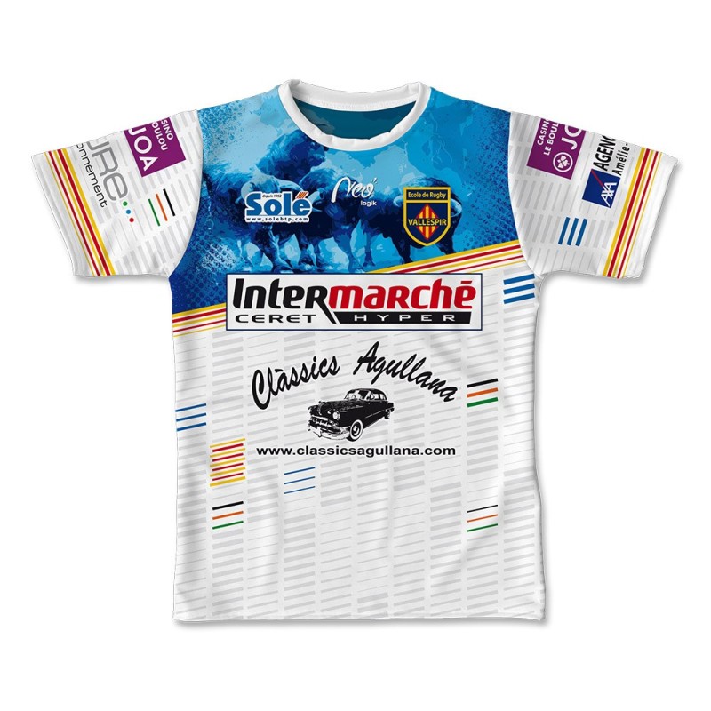 Maillot de match École de Rugby du Vallespir U14 2019-2020 face