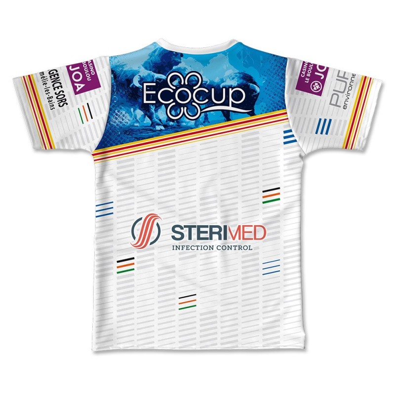 Maillot ERV réplica École de Rugby du Vallespir U14 2019-2020 dos