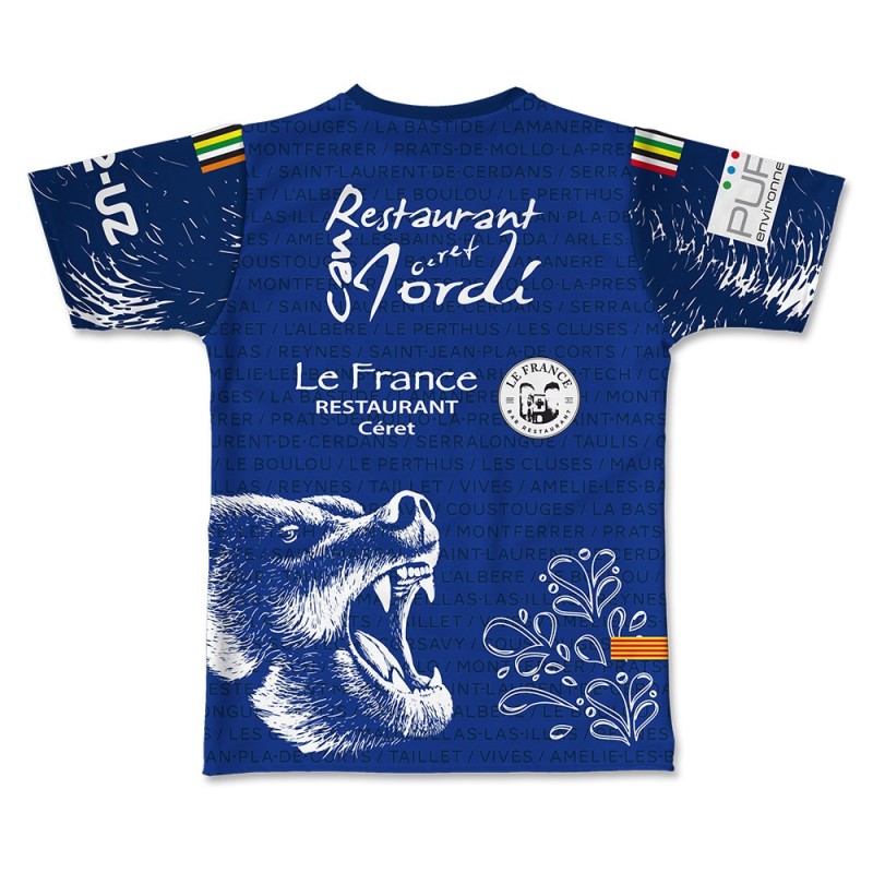 Maillot réplica École de Rugby du Vallespir 2023-2024 dos