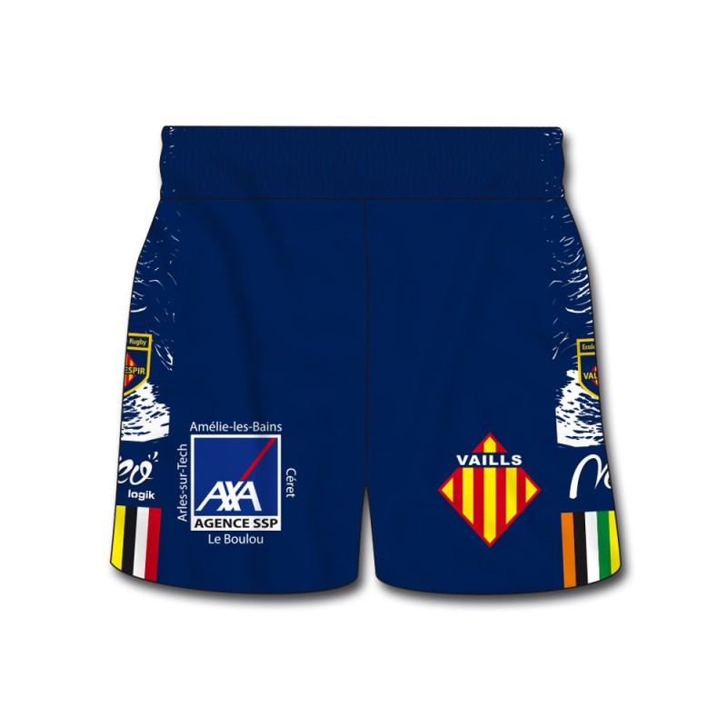 Short de match École de Rugby du Vallespir 2022-2023 face