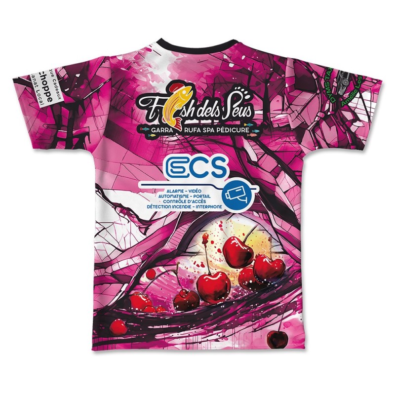 Maillot réplica Rugby Club Féminin Vallespir 2024-2025 dos