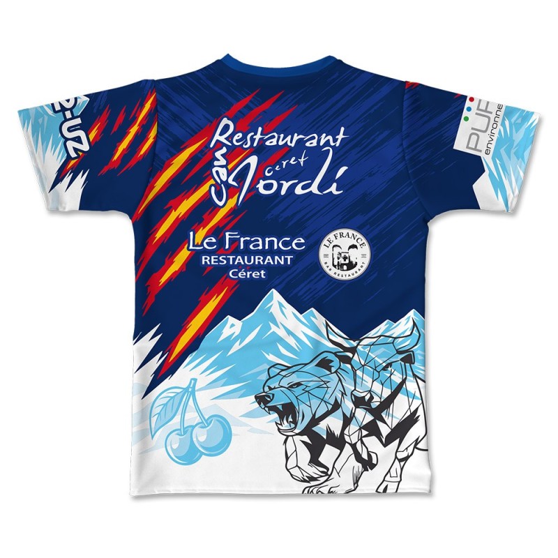 Maillot réplica 2025-2026 Ecole du rugby du Vallespir dos