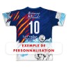 Maillot réplica 2025-2026 Ecole du rugby du Vallespir exemple de personnalisation numero