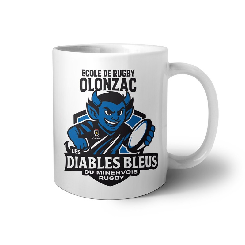 Mug - École Rugby Diable Bleu Olonzac