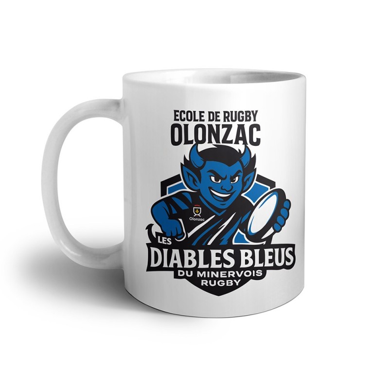 Mug - École Rugby Diable Bleu Olonzac