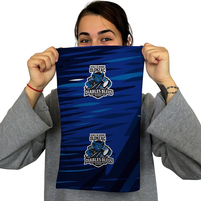 Tour de cou multifonctions - École Rugby Diable Bleu Olonzac