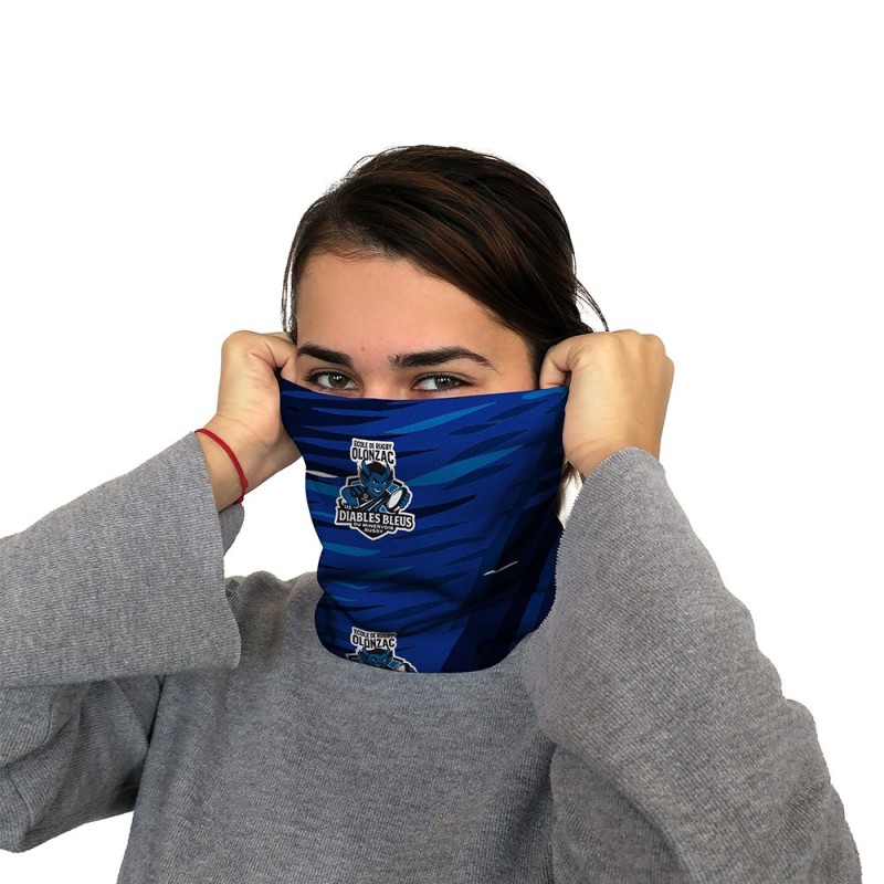 Tour de cou multifonctions - École Rugby Diable Bleu Olonzac