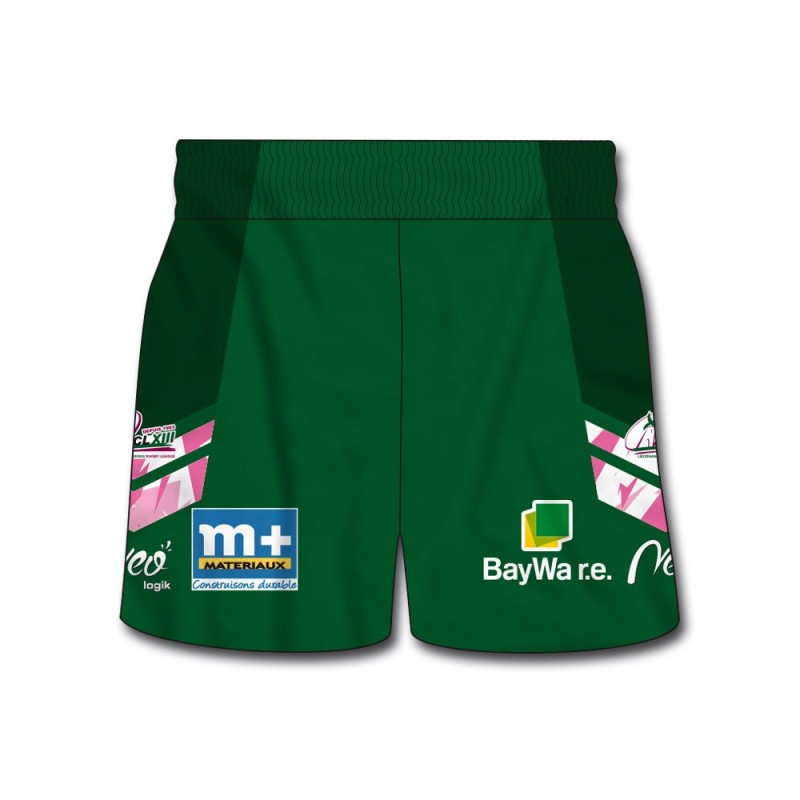 Short de match FC Lézignan 2021-2022 face