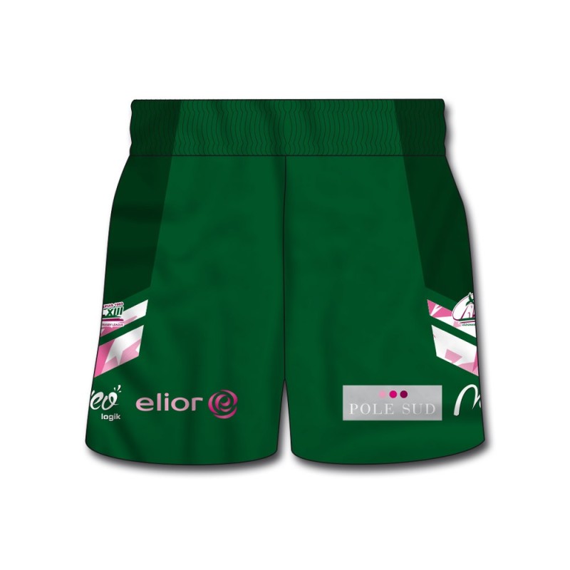 Short de match FC Lézignan 2021-2022 dos