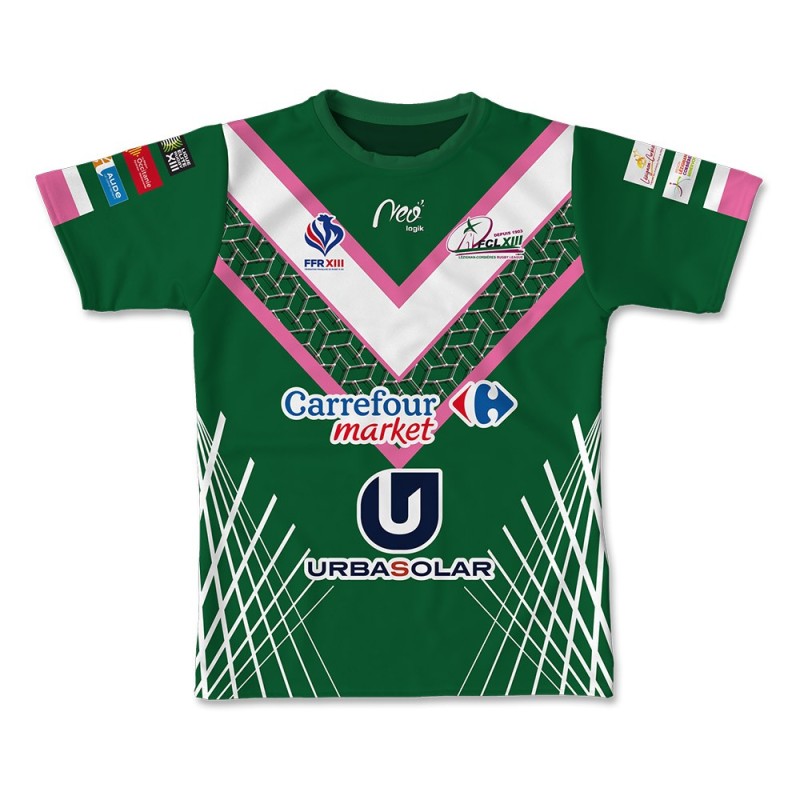 Maillot réplica FC Lézignan Elite 1 2022-2023 face