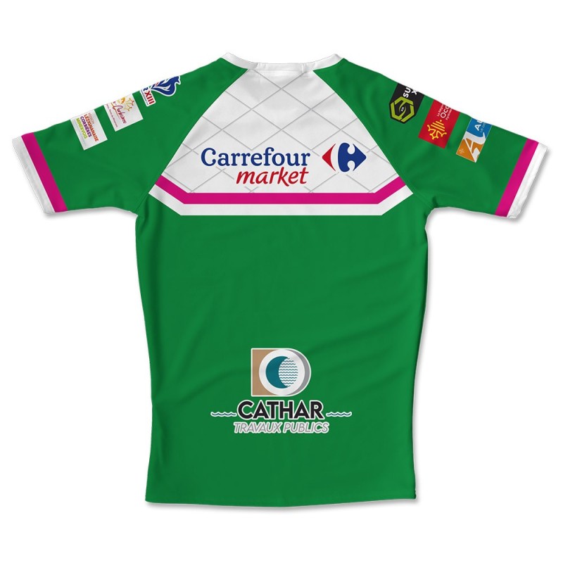 Maillot de match 2025-2026 FC Lezignan dos