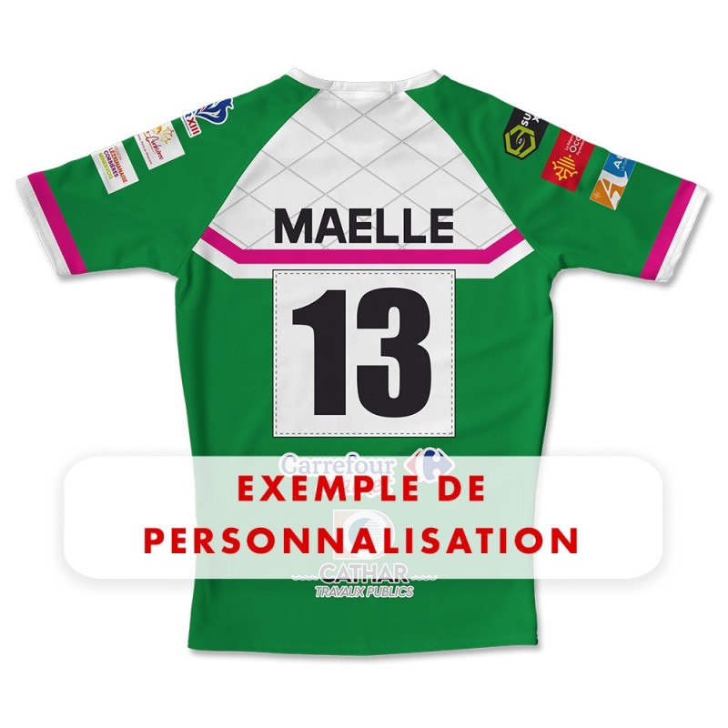 Maillot de match 2025-2026 FC Lezignan exemple 2