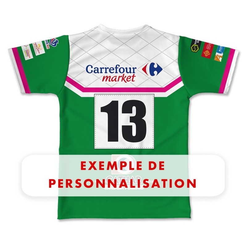 Maillot réplica 2025-2026 FC Lezignan exemple