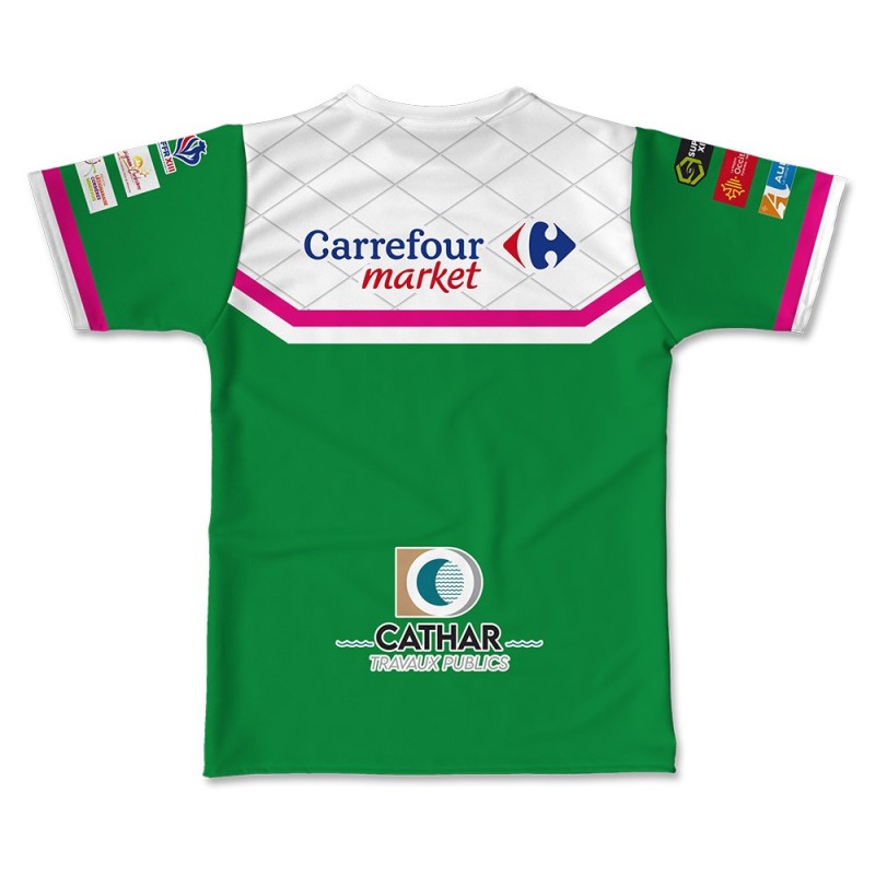 Maillot réplica 2025-2026 FC Lezignan dos