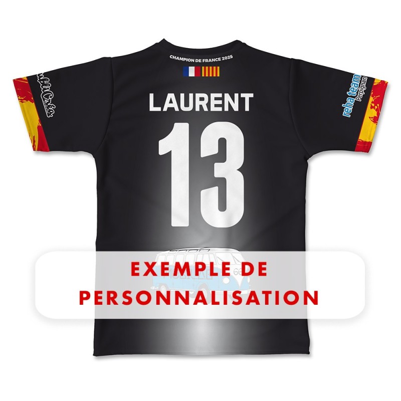 Maillot de match 2025-2026 noir handi dragons exemple 2