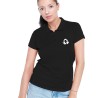 Polo femme NCBZ Esport noir
